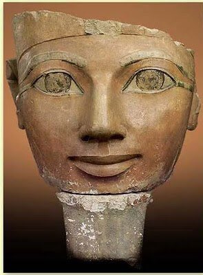 Let’s take it back to Ancient KMT (Kemet aka Egypt). One of favorite rulers Hatshepsut, a woman who was a pharaoh (ruler/king). Everyone thinks she was the first but actually the second. She even wore a false beard & headdress like the male pharaohs.