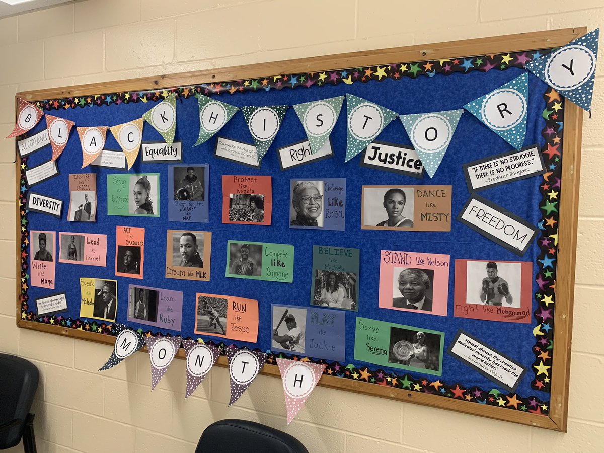 Celebrating Black History Month at McMahon School! 🐾