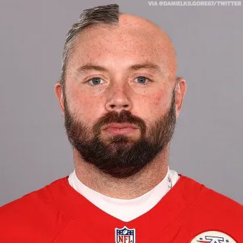 espn's tweet photo. .@DanielKilgore67's haircut didn't go as planned 😅 https://t.co/3tl19GIZWd