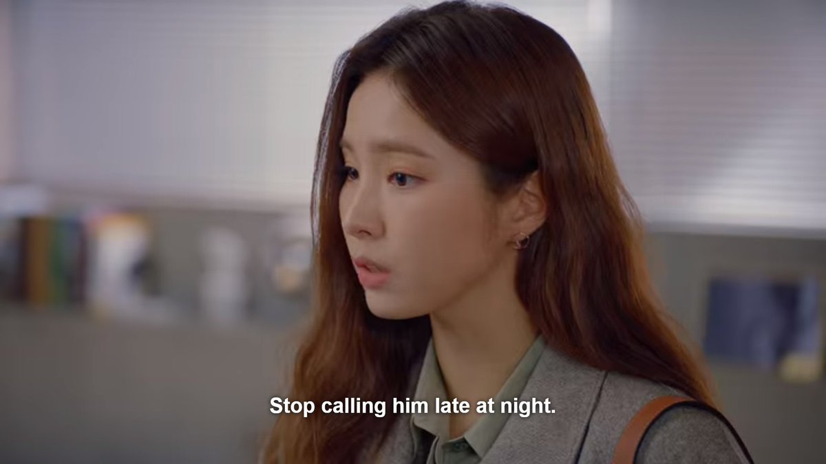 It's not thoroughly being possessive but more on correcting someone's mindset.She only does it for people she cares about, in some way.