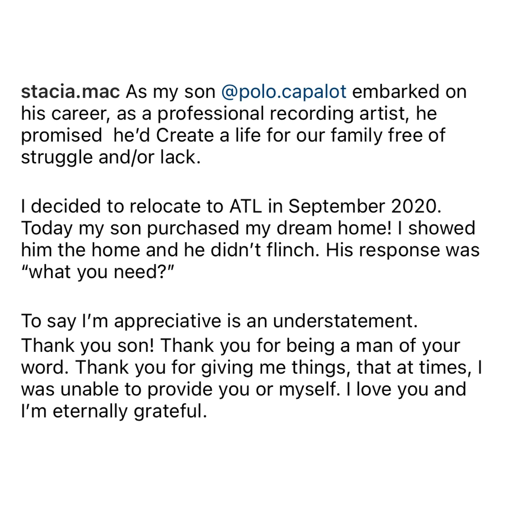 Hot Freestyle Polo G Bought His Mother A New House Hot Freestyle Polo G Bought His Mother A New House