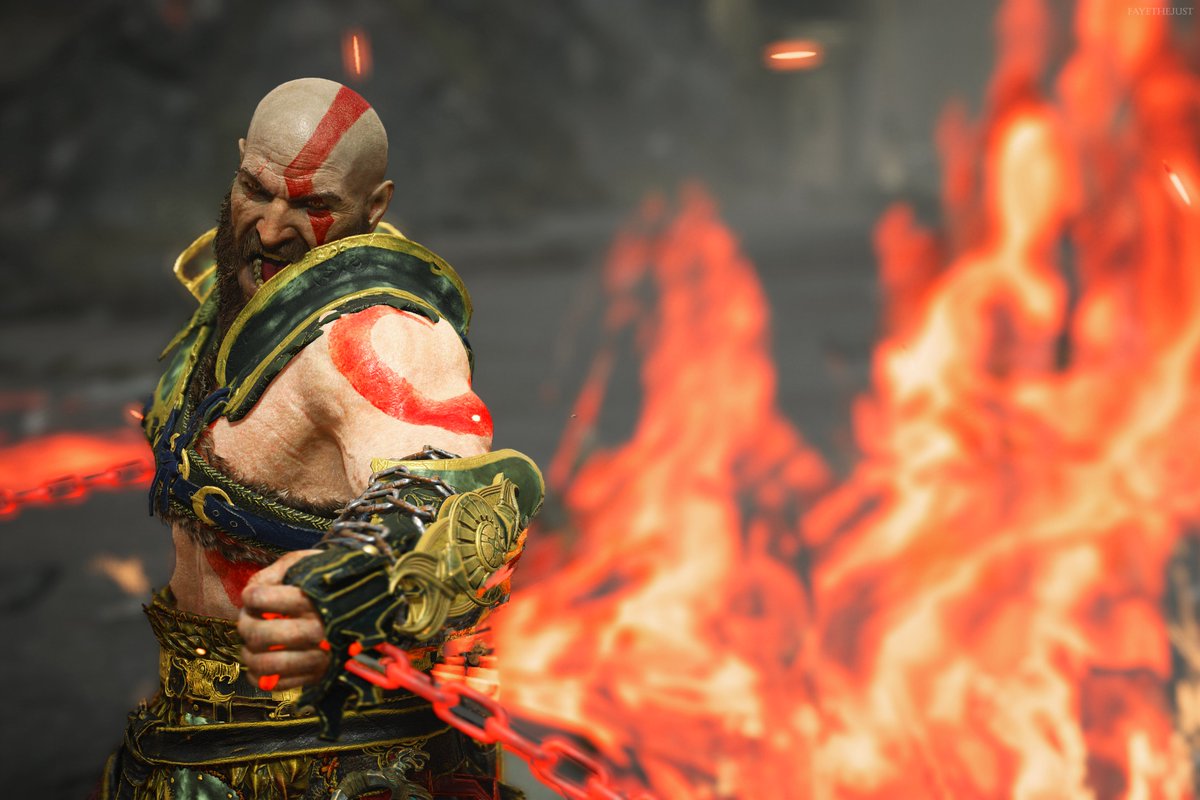 fayethejust's tweet photo. "You do not want this fight." 🪓🔥

🎮𝙂𝙖𝙢𝙚: #GodOfWar ❄️
🎮𝘿𝙚𝙫𝙚𝙡𝙤𝙥𝙚𝙧: @SonySantaMonica 

#PS4share https://t.co/vlOIFlmhUk