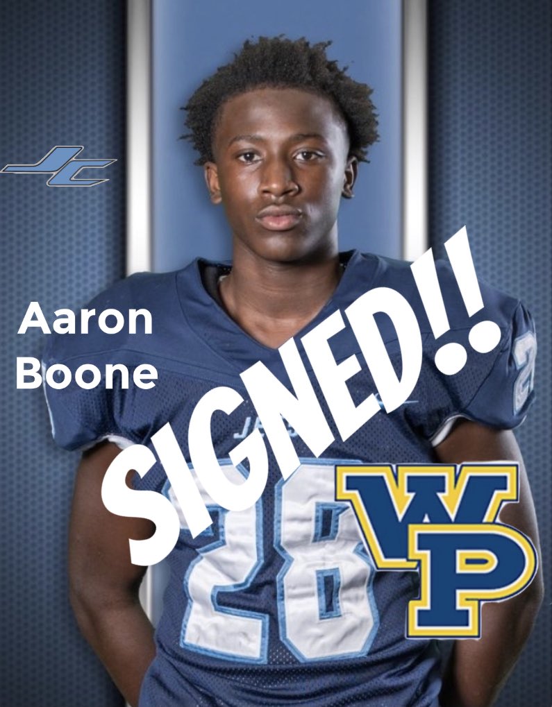 JCFB_Recruiting's tweet image. Congratulations to @Aaronbo28 on signing with @WPU_Football ! #NextLevelJet