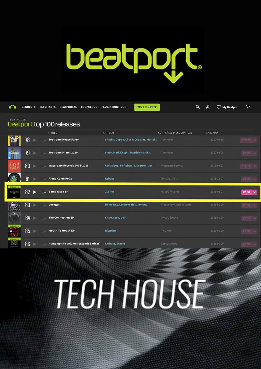 Happy_Records's tweet photo. Today!!! Top 82 @beatport #techhouse releases 🎉💥💣🔝

. . . Join The Acid Army 😎 https://t.co/ikQPhpxiVn