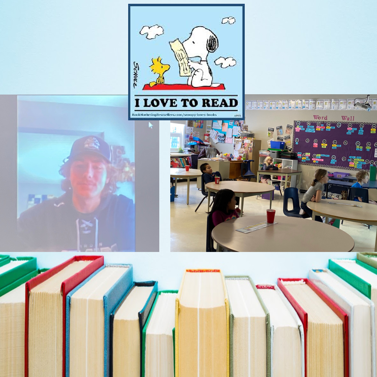 #4 Logan Rands was lucky to be invited to Goulter School Grade 2 Class today! He joined the class via Zoom for some reading and questions! Thanks for inviting us! <a href="/mjhlhockey/">MJHL</a>  <a href="/VirdenTown/">Town of Virden</a>