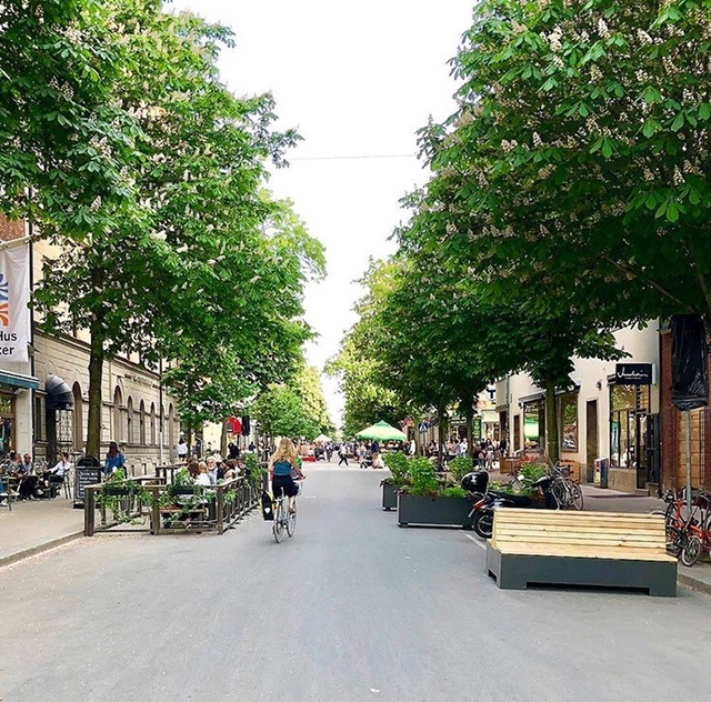 There should be nothing in this photo that we can't do to makeover a block with off-the-shelf hardware and a budget of $5,000.e.g.  https://www.homedepot.com/p/Vifah-Baltic-5-ft-Eucalyptus-Wood-Garden-Bench-V023-1/301438215 https://www.homedepot.com/p/Furinno-Tioman-Hardwood-Outdoor-Lifestyle-Planter-Box-with-Seater-FG19455/312599059 https://www.homedepot.com/p/40-in-x-12-in-Wood-Planter-Box-934196/310914437If we need a grant, we're missing the point of experimenting.