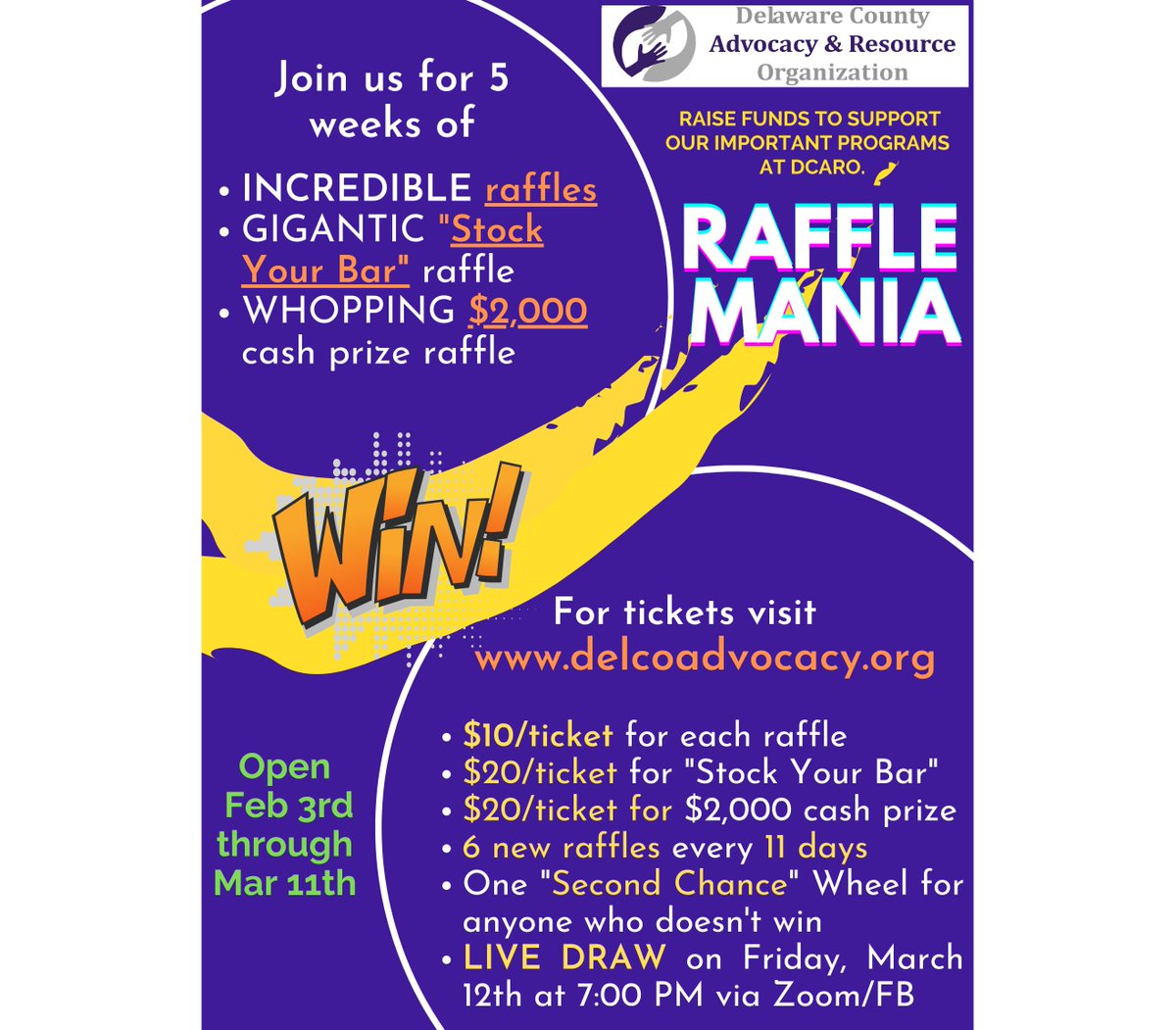 It has OFFICIALLY begun!!! Get your tickets now!