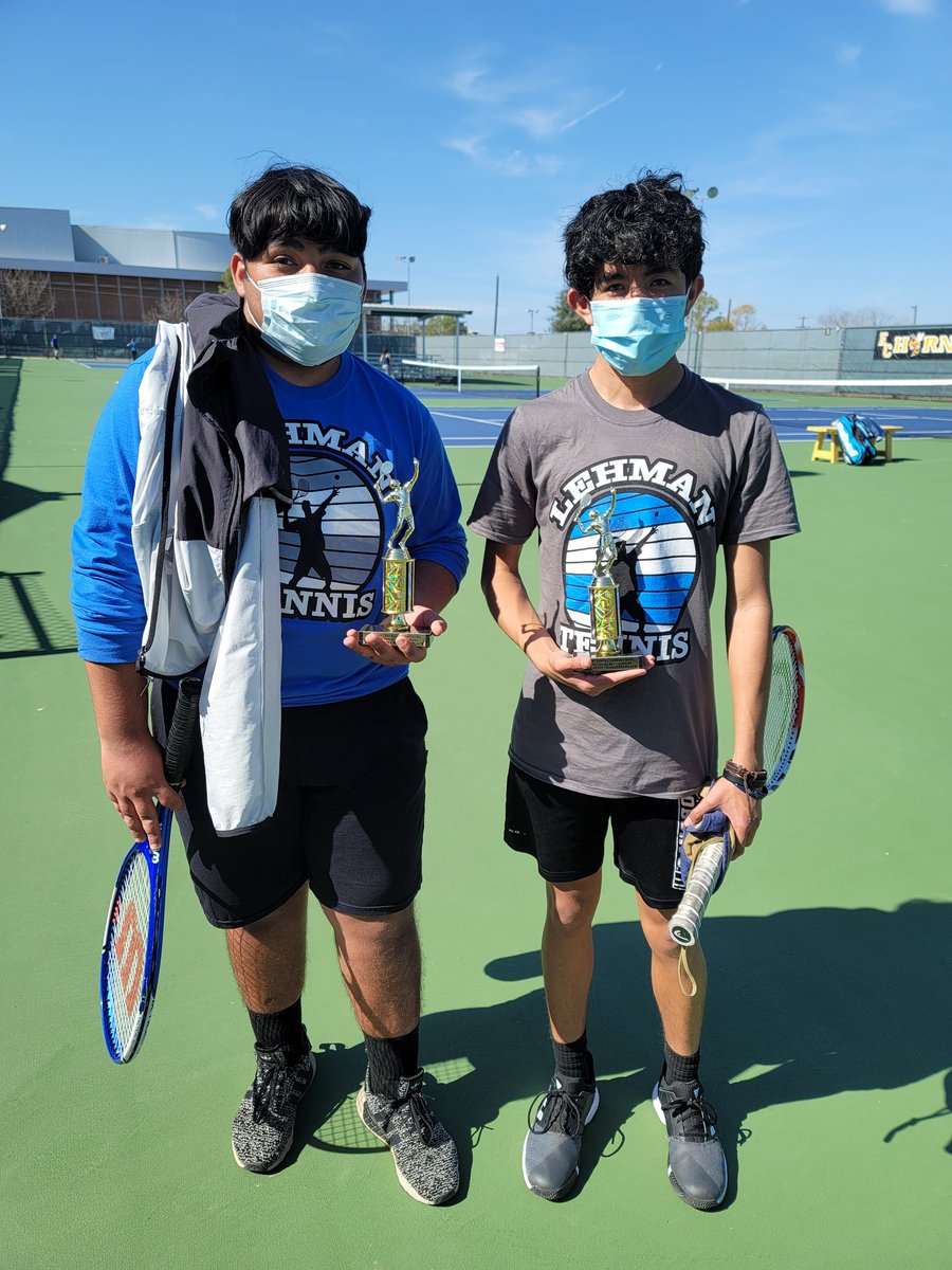 Mark Cisneros (@coachcisneros) on Twitter photo Cecil Vasquez Invitational
JV Girls Doubles 1st Place: Laisha Perez & Emily Guzman
JV Boys Doubles Consolation: Dominic Santos & Chris Zuniga
Go Lobos! <a href="/LehmanHighLobos/">Lehman High Lobos</a> Cecil Vasquez Invitational
JV Girls Doubles 1st Place: Laisha Perez & Emily Guzman
JV Boys Doubles Consolation: Dominic Santos & Chris Zuniga
Go Lobos! <a href="/LehmanHighLobos/">Lehman High Lobos</a>