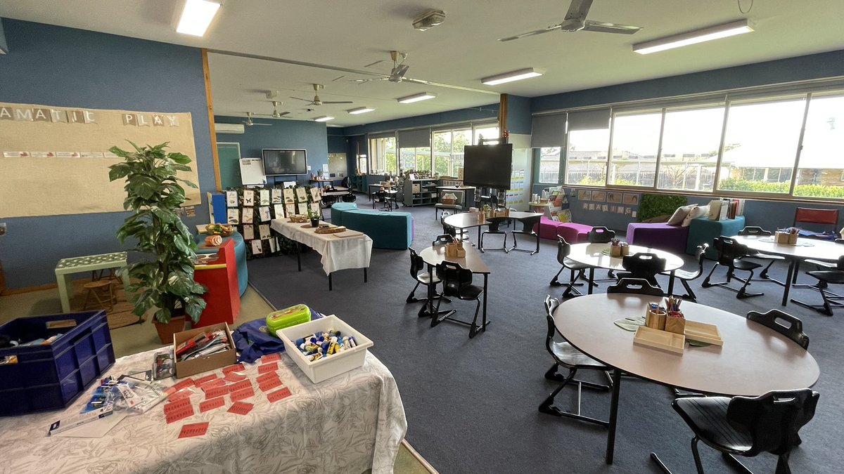 QuakersHPS's tweet photo. Our Kindergarten #walkerlearning classrooms taking shape. #nsweducation #learning #innovation #excitement https://t.co/9nM2DMfZ0V