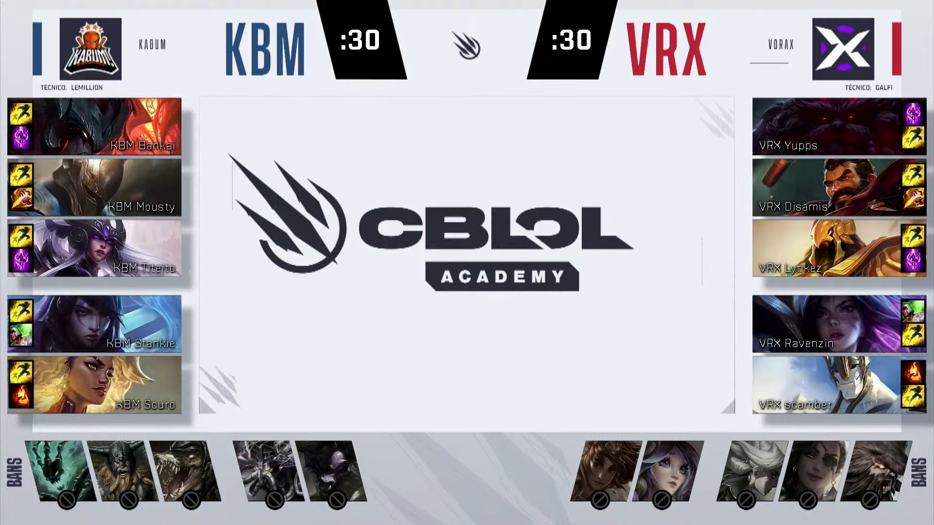 CBLOL Academy – Vorax vence pela primeira vez e sai da lanterna!