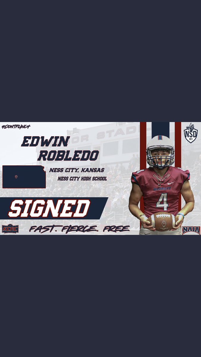 Finally Official🖊‼️💛 <a href="/SCWarriorFB/">Sterling College Football</a> <a href="/AO1CoachKenney/">Joe Kenney</a>