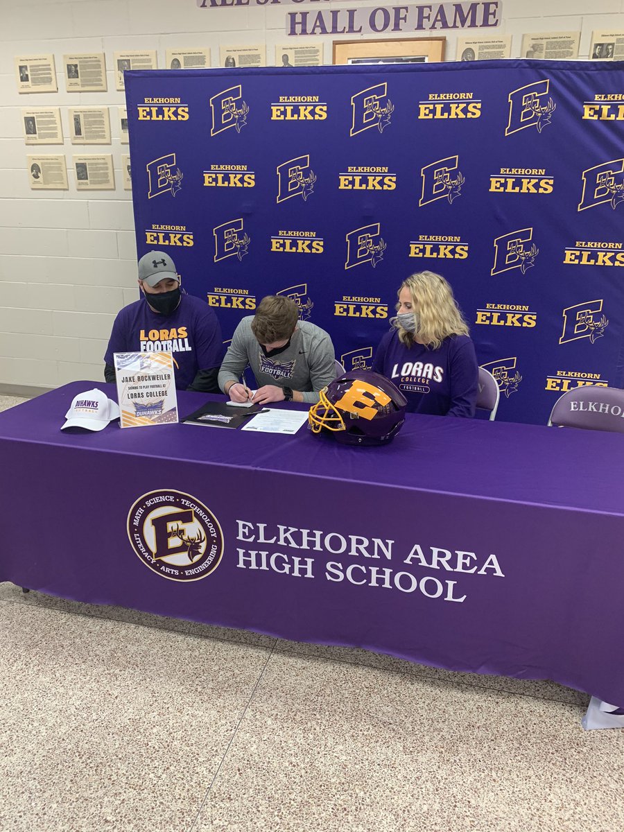 Congratulations to Jake Rockweiler.  Loras College FB recruit.  #goelks <a href="/LorasCollegeFB/">Loras College Football</a>