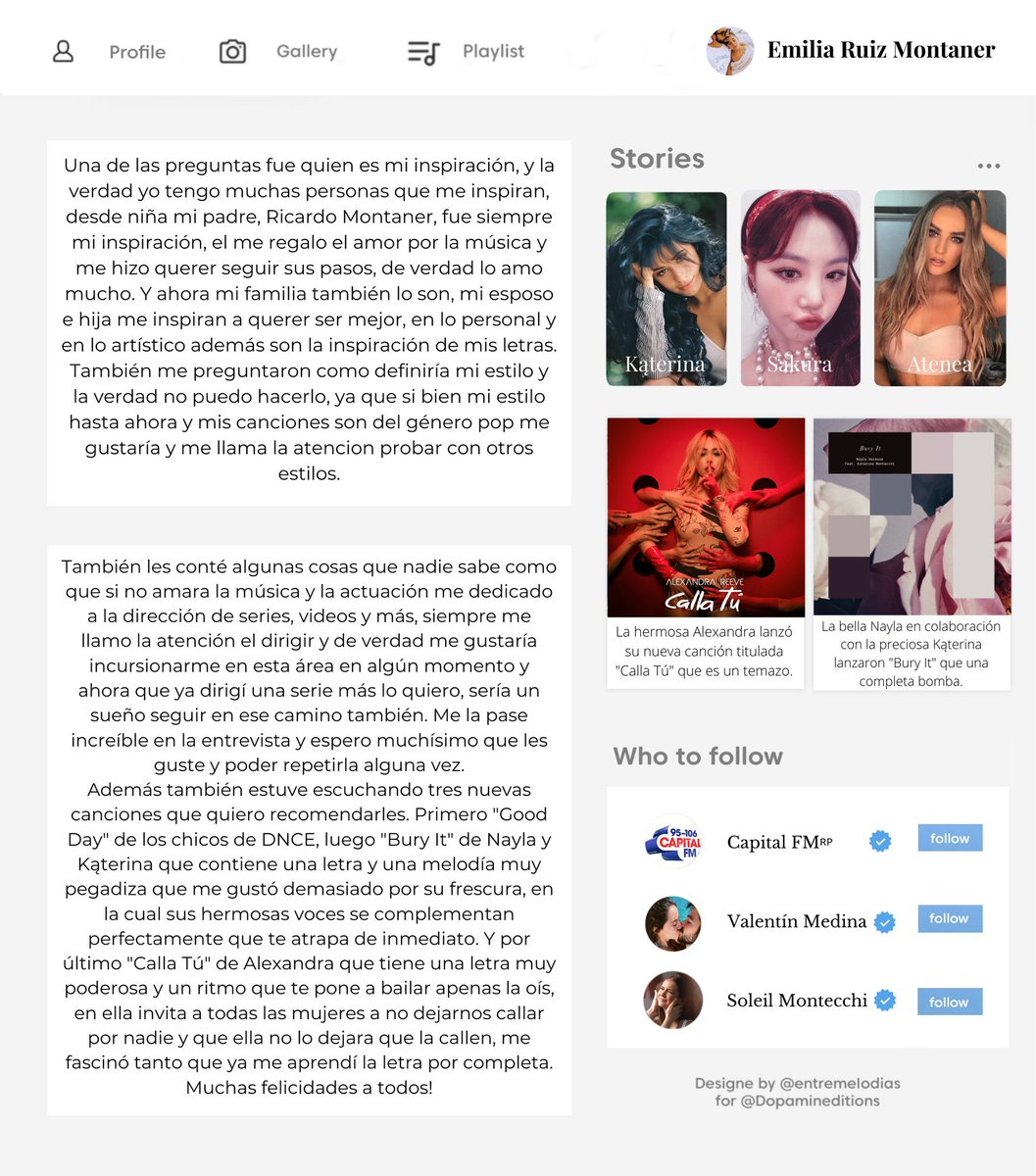 📻; Bitácora de una pulgita.

Hoy estuve en las instalaciones de Capital FM para una entrevista en el segmento BreakFast donde me la pase increíble, gracias por la hermosa invitación.💜

#BreakfastinCapital #GoodDaywithDNCE #BuryItIsOut #CallaTúAlexandra