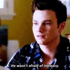Then Kurt starts seeing a therapist. He realizes that he made a mistake. But instead of chasing Blaine, he lets him go because he thinks Blaine is happy. It’s a demonstration of his maturity; as the saying goes, “if you love someone, let them go”