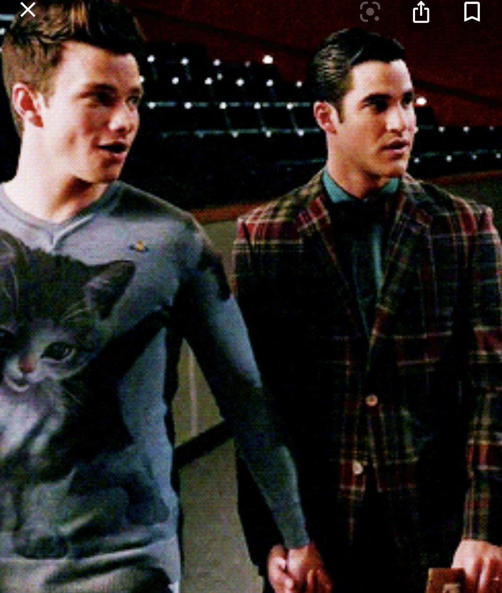 Not only does Kurt openly admit that he struggles with intimacy, he actively works to show more affection towards Blaine by marrying him spontaneously, holding his hand, calling him “my husband”, comforting him when he’s distressed...etc. And that’s why their relationship lasts