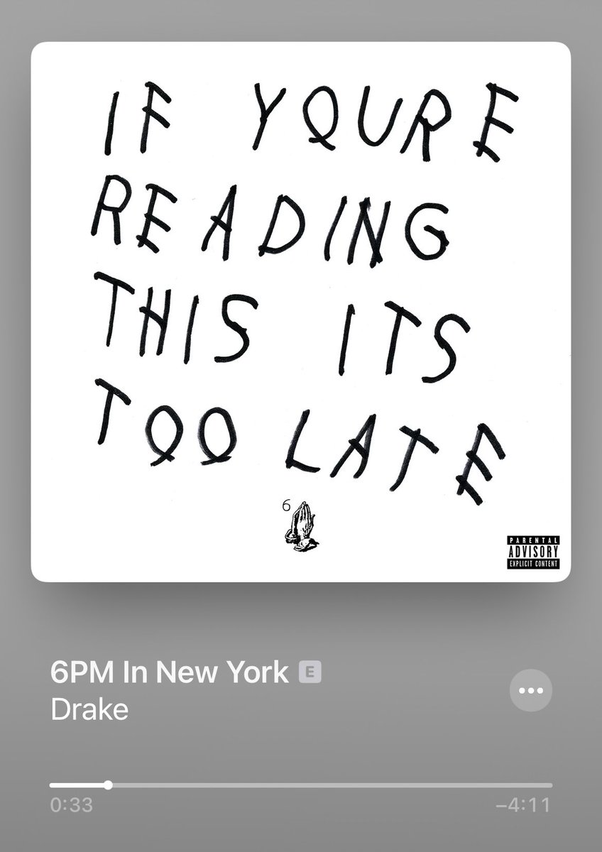 Drake’s time/city songs >>>