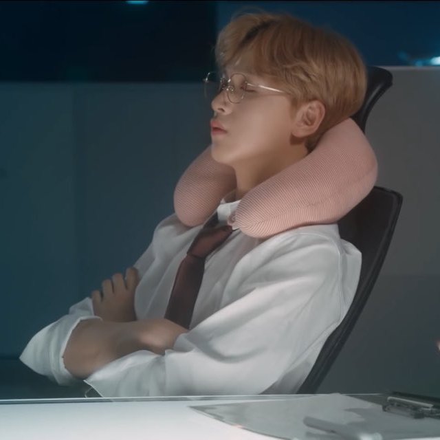 haechan wearing glasses ; a thread