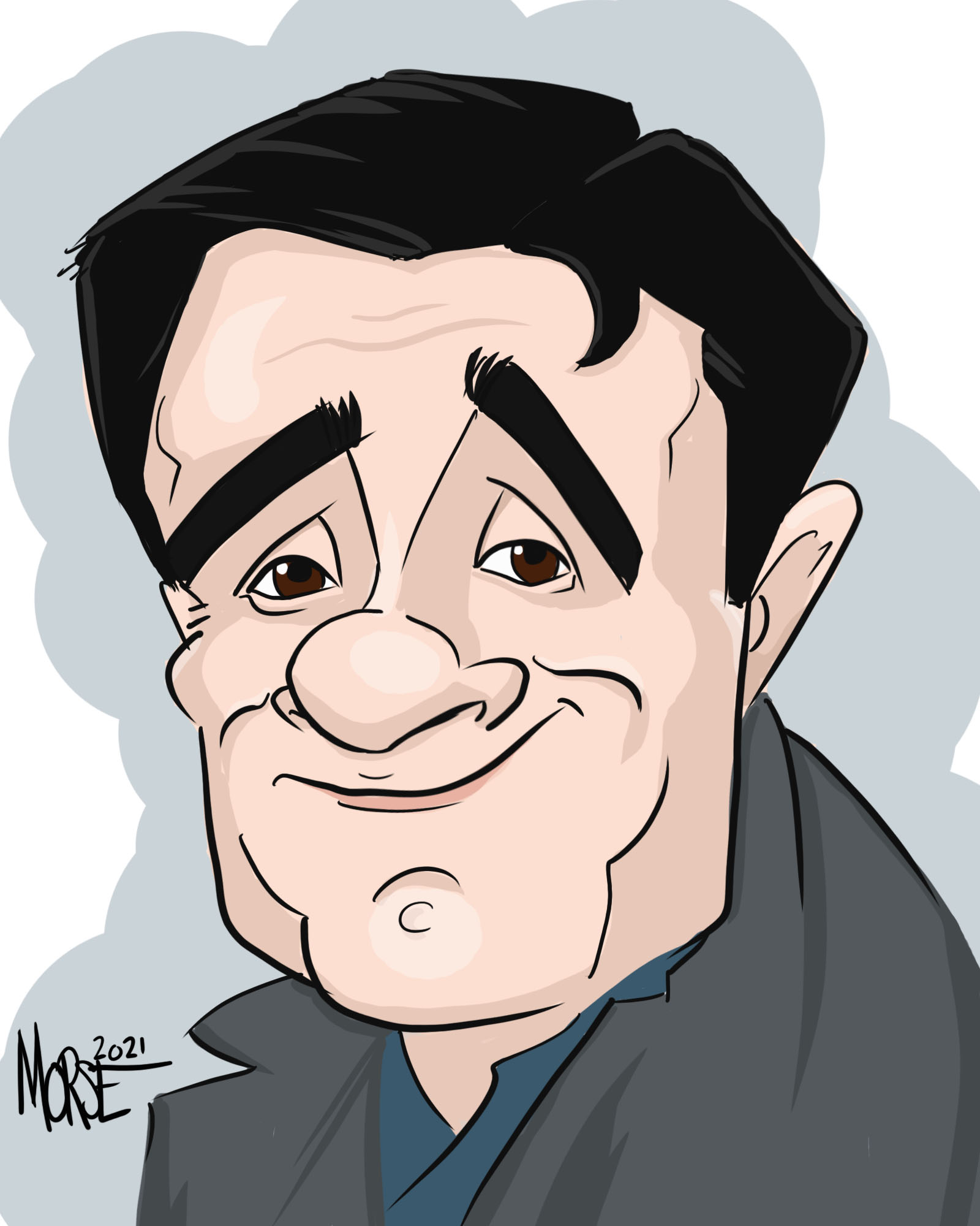 Happy Birthday to my favorite meerkat, Nathan Lane!  Want a caricature of your very own?  Message me! 