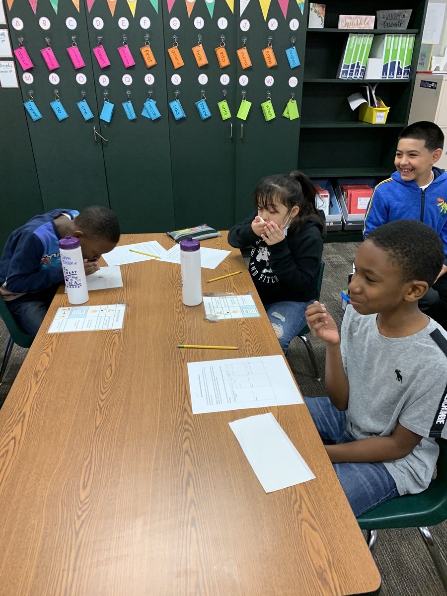 MsKirstenBoston's tweet image. My thirdies were Beanboozled with sensory language last week! Not only were their reactions to the strange flavor jelly beans funny, but we were fully engaged in sensory language! @GwenL98 @HumbleISD_HE #learningisdoing #beanboozled