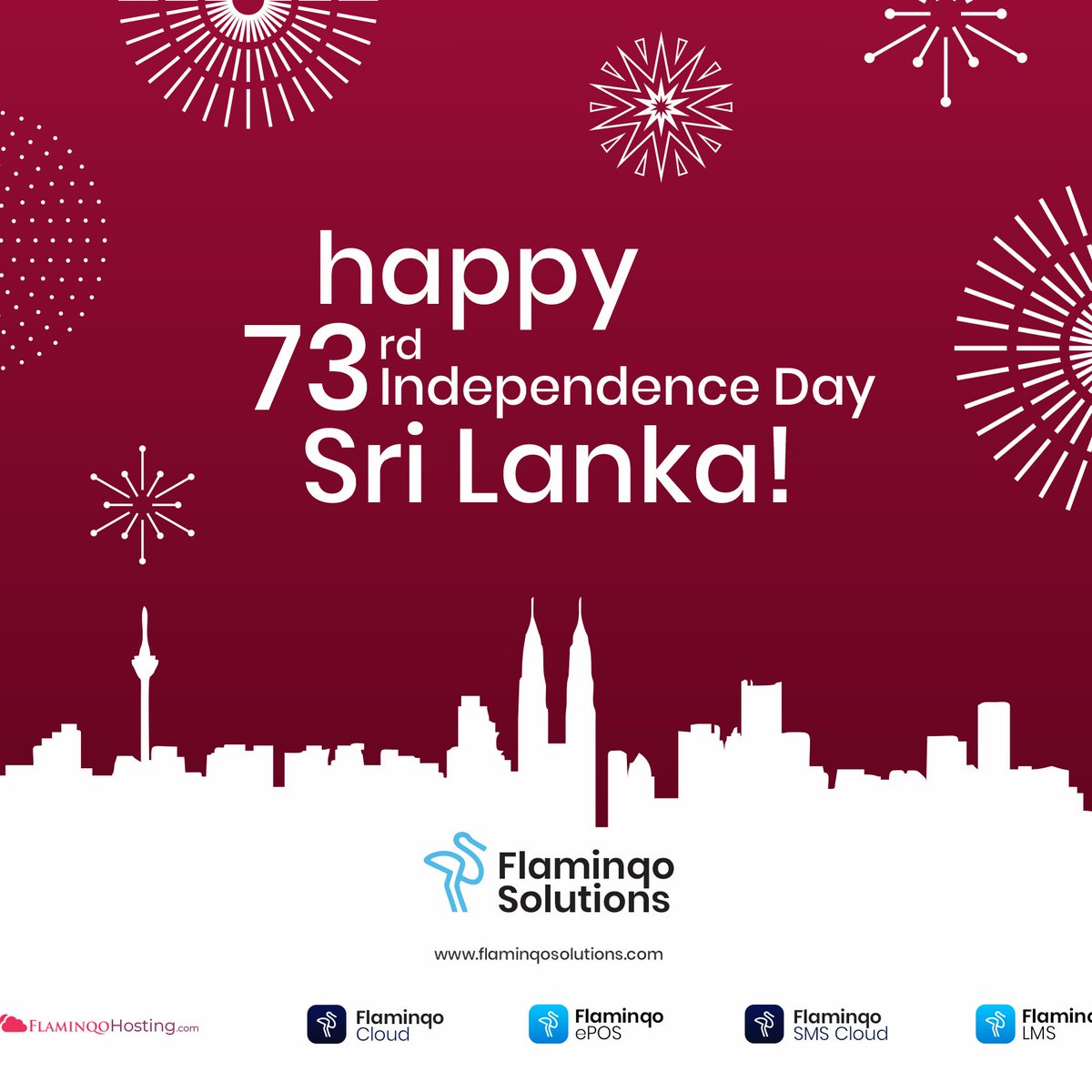 flaminqo's tweet photo. May the joy of this Independence Day grace you and your loved ones with an abundance of love, happiness and prosperity.

Happy Independence Day Sri Lanka!

#IndependenceDaySriLanka #IndependenceDay2021 #SriLanka #FlaminqoWebDevelopment #digitalmarketingagency https://t.co/H1pYvXOW8d