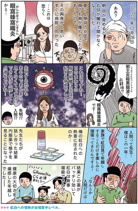 健康漫画「必殺技みたいな名前の目の病気」#俺は健康にふりまわされている 