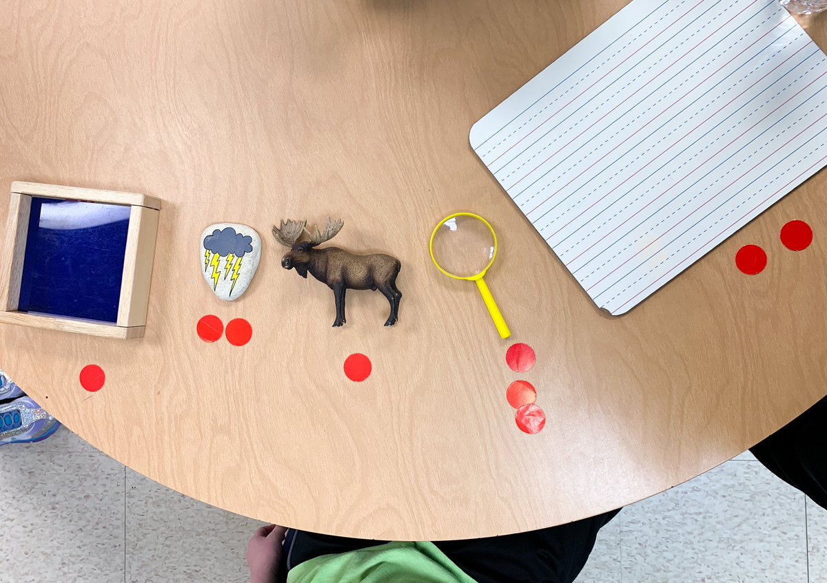 KinderREMS's tweet image. Counting syllables!👏🏼👏🏼 Clapping helps us hear the “beat” and “count clapping” into our hand helps us keep track of the number we hear!✌🏼

Listening for the beat reminds us of music class! 🎶🎵