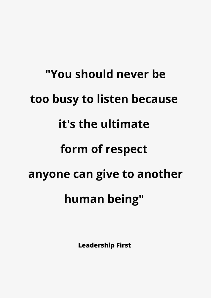 #wellbeingwednesday ... listen to understand not to respond and then you will be able to move mountains #LeadershipMatters #banker #secretyogi