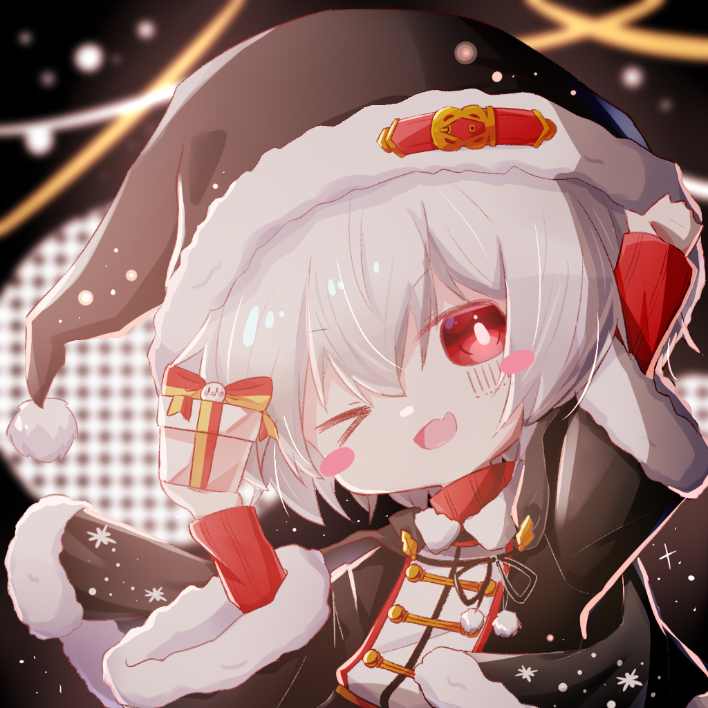 Tureluck's tweet photo. mafu：プレゼントは何ですか？ #まふまふ #绘画 #UTAITE https://t.co/9vCF8fprhR https://t.co/sRV22c64BX