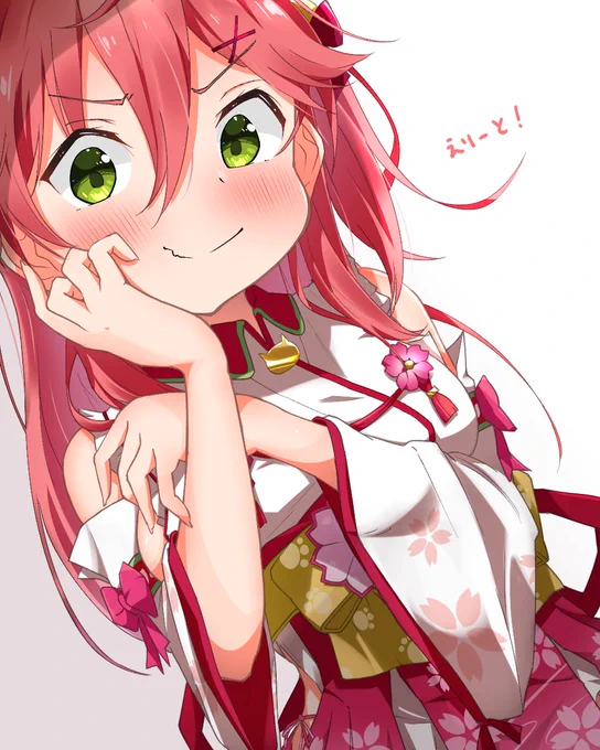 みこはえりーとみこだからにぇ!!
みこち85万人おめでとう🎊🎉
#miko_Art 