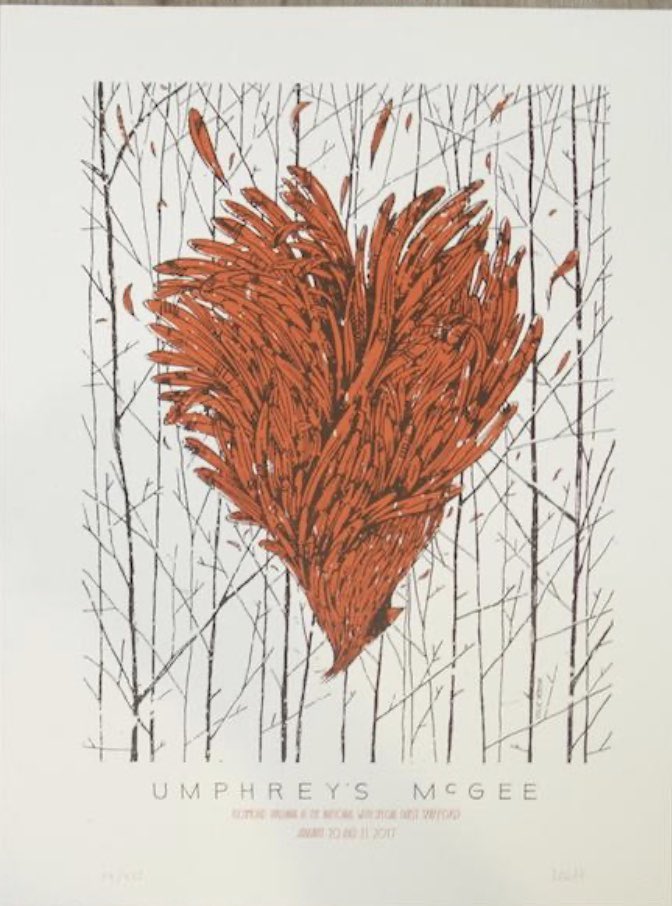 82 total songs made their stage debut w/UM, nearly half of those originals. The new material strewn across February is a sexy roster of songs befitting the Valentine-y vibe, including the OG Feb debuts: All in Time and August 3/  #umphreys  #swoon