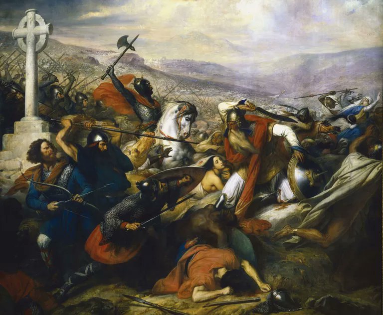 2/ "The defeat of the Muslims at Tours (732) kept France and Spain from replacing the Bible with the Koran."