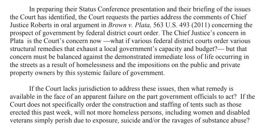So is this the city's version of a legal brief? Because this is EXACTLY the issue Carter ordered lawyers to brief by the 16th. Should the judge cancel the briefings because Garcetti already figured out the answer? (4/11)