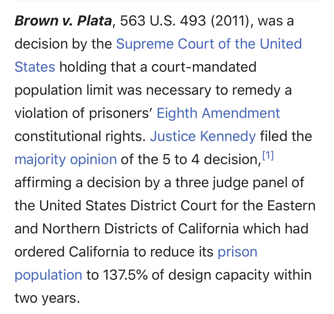Carter’s more focused on Brown v. Plata from 2011, which affirmed a trial court order to reduce California’s prison population and pretty clearly contradicts Garcetti's idea that there's no jurisdiction for Carter here unless there's a settlement.  https://en.m.wikipedia.org/wiki/Brown_v._Plata (8/11)