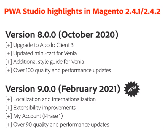 logzhere's tweet image. Roadmap for #Magento PWA Studio

Great set of insights by 
@ericerway

#ecommerce #PWA #MM21IN