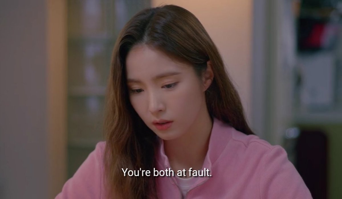 As another way of blending with another person's personality, Tae Oh found a noona (big sister) in her. Same with Woosik, of course. She's that reliable sister they didn't anticipate they'd meet.