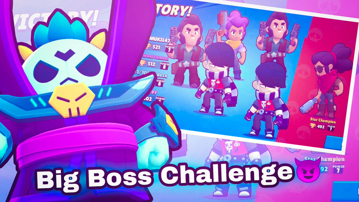 boss challenge brawl stars