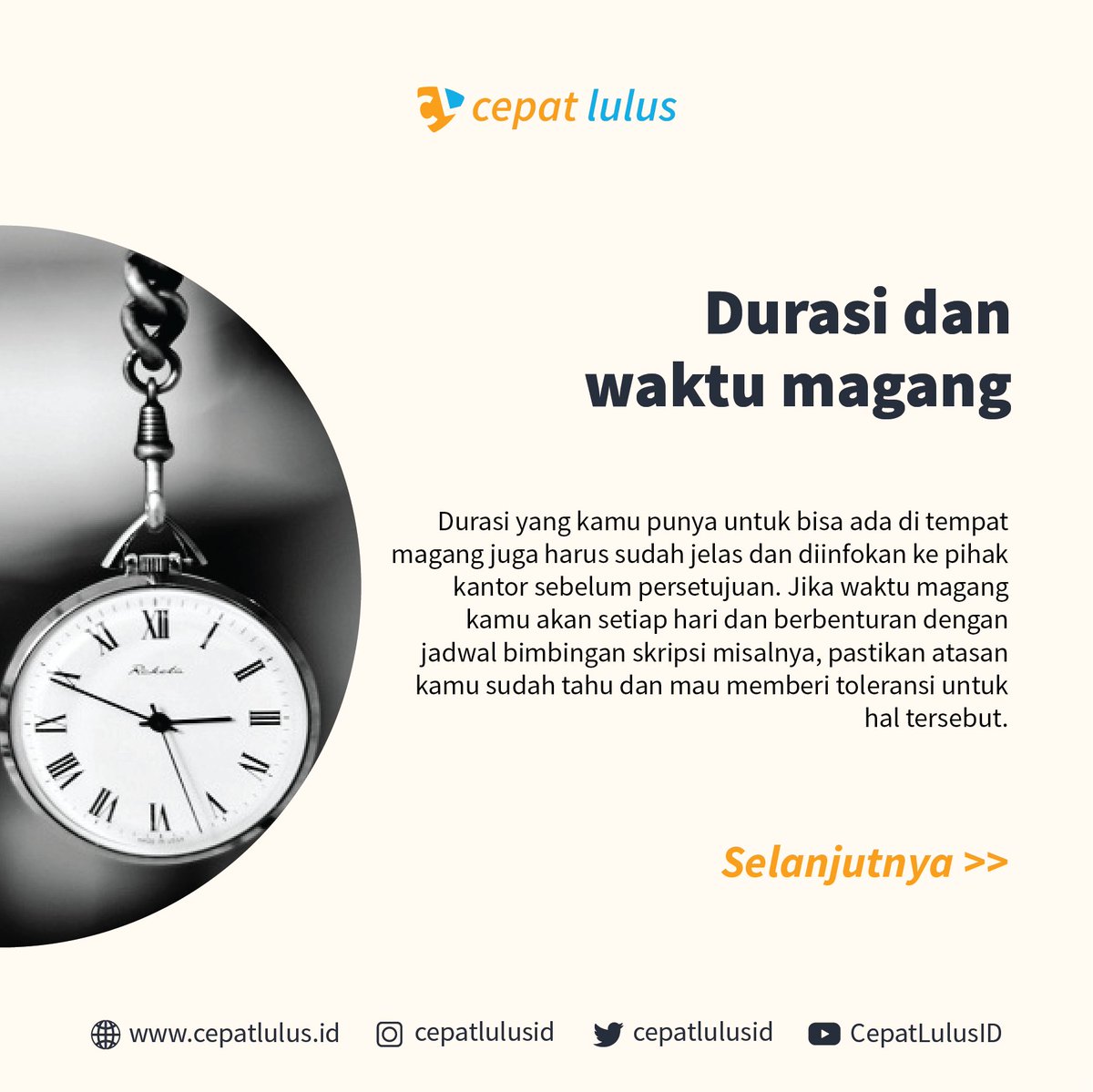 cepatlulusid's tweet photo. Kalian juga harus mempertimbangkan hal-hal ini loh supaya kalian bisa mendapatkan ilmu yang berguna dari magang tersebut

Share ke teman-teman kalian supaya kita bisa #CerdasBersama #CepatLulusID

Source: Glints https://t.co/3OjA8kbGPz