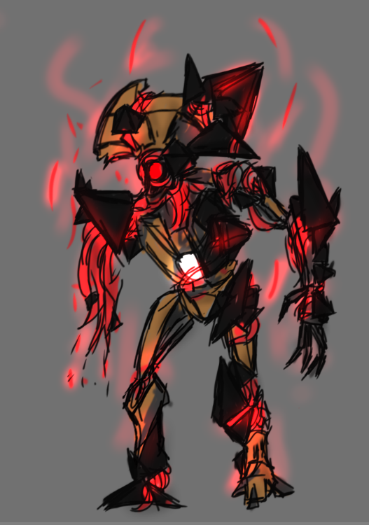 Crescent_Jade's tweet photo. SIVA Vex Goblin Concept Art Sketch, (Idea given to me by @OfficialPraksis) https://t.co/GwrLRyd54P