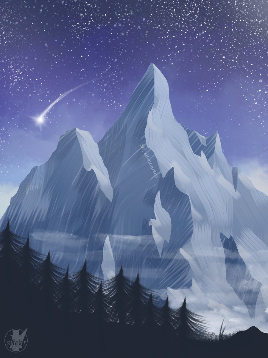 mr_silentartist's tweet photo. Mountain... First post on this account. Most posts and artworks are on Instagram.
.
.
#mountains #mountscape #landscape #digitalart #digitalpainting #digitaldrawing #DigitalArtist #starrysky #stars #night https://t.co/dVfuSY1kFH