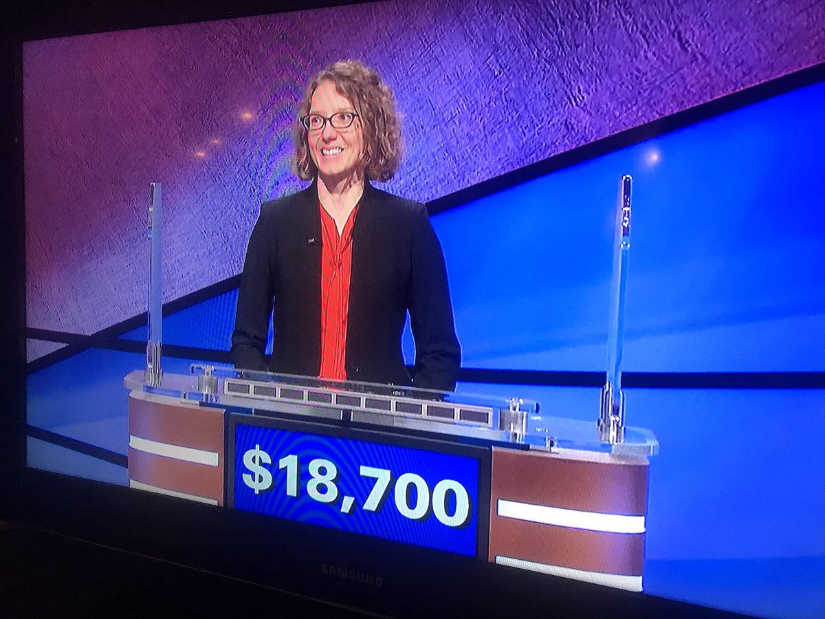 ElyriaSchools's tweet image. She did it! Congratulations @ElyriaHigh grad Nicole Kozdron on winning @Jeopardy tonight and moving on to the next round! Cheering you on from your hometown of Elyria! #PioneerProud