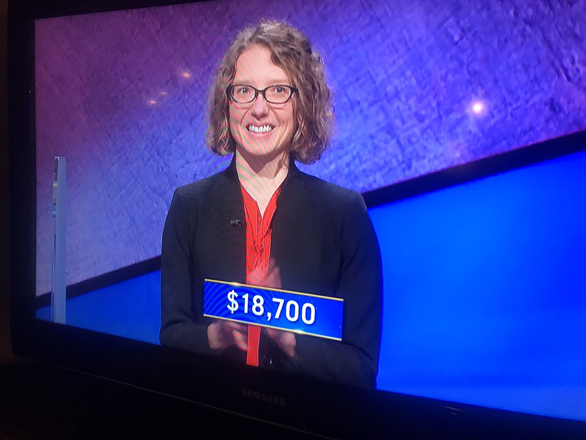 ElyriaSchools's tweet image. She did it! Congratulations @ElyriaHigh grad Nicole Kozdron on winning @Jeopardy tonight and moving on to the next round! Cheering you on from your hometown of Elyria! #PioneerProud