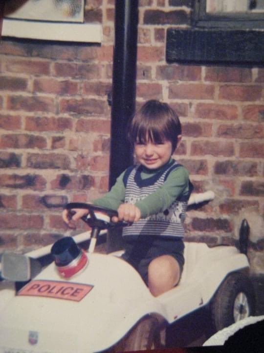Abstractharmony's tweet photo. Calling on the #hivemind on Twitter to help me ID the maker of this #vintage #police #pedalcar from the #1970s - surely some #toycollector must know. #toys #policecar - don’t let me down now...please RT https://t.co/1MjffZ2HPN