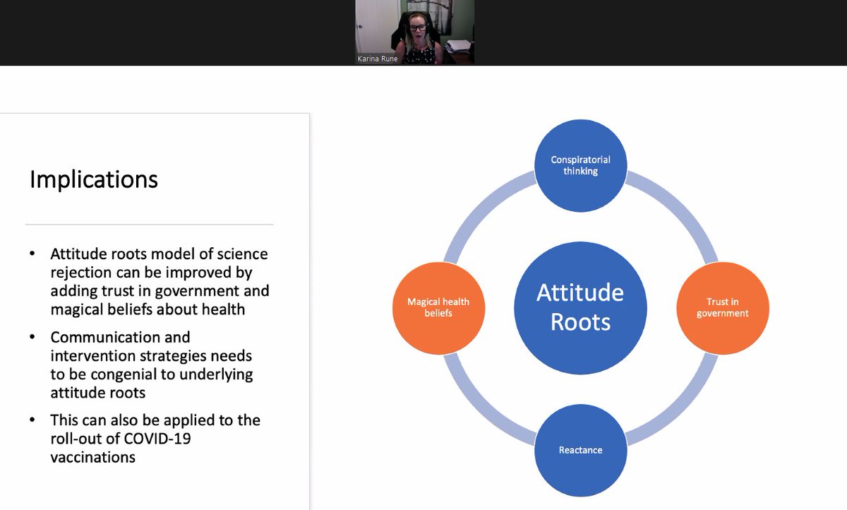 Michael Le Grande (@legrandeorama) on Twitter photo Important and timely presentation from <a href="/karina_rune/">Dr Karina Rune</a> on what drives Anti-Vaccination Attitudes. Need to improve trust in government and need to develop message to counteract anti-vax messages in non-adversarial manner.
#ASBHM2021 Important and timely presentation from <a href="/karina_rune/">Dr Karina Rune</a> on what drives Anti-Vaccination Attitudes. Need to improve trust in government and need to develop message to counteract anti-vax messages in non-adversarial manner.
#ASBHM2021
