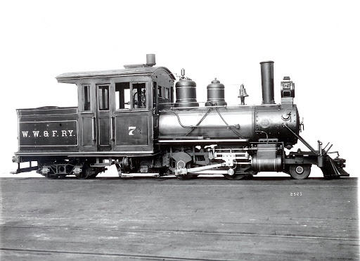 #wayback in 1907 @WWFRailway ordered 2 locos to improve service. Today, we are recreating loco 7 as part of the railway’s rebirth- the new loco will wear the number 11. Frames & more are now on site. #staytuned #Newbuildsteam #maine #history #narrowgauge #build11
@NewBuilduk