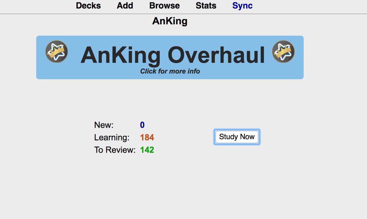 I use the Anking deck. Many students consider this to be the best of the premade decks because it is based on the Zanki and Lolnotacop decks. Don't ask me why they're named like this. I don't know.