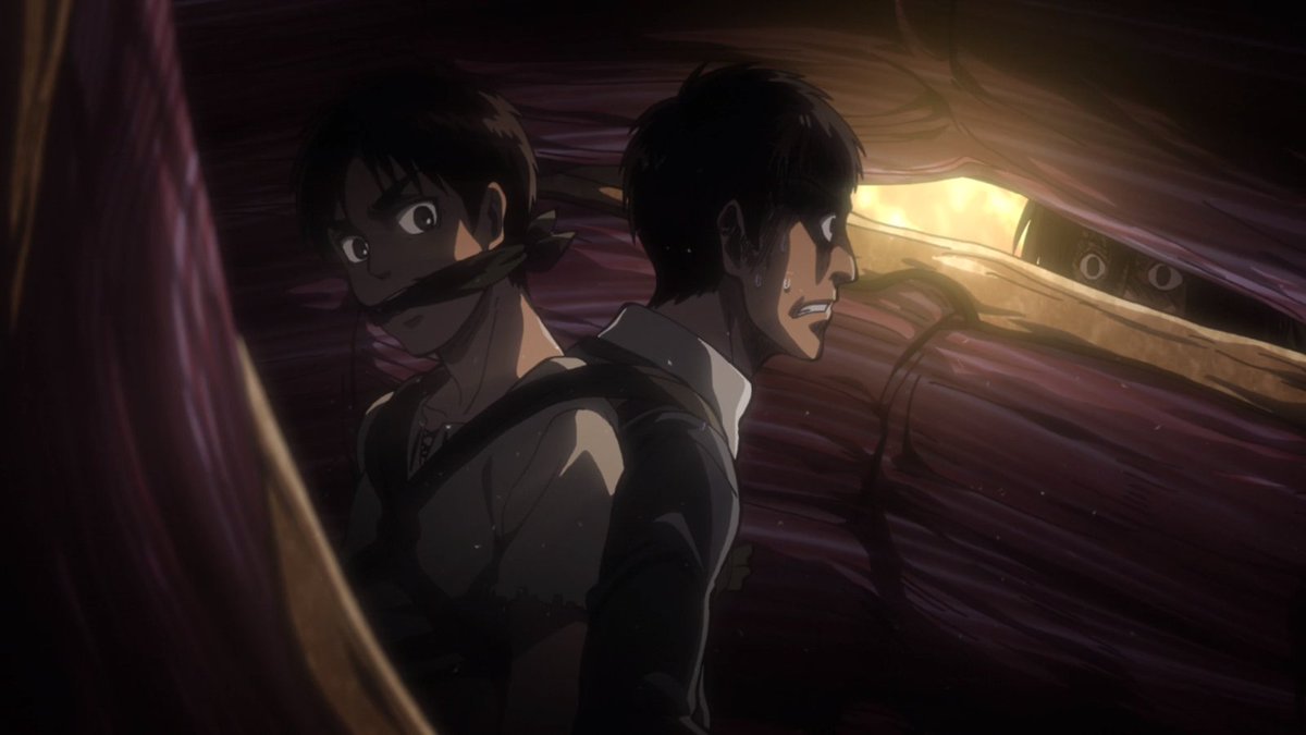 Crunchyroll's tweet photo. Stare 👀 (via Attack on Titan) https://t.co/JDgHebW5q0