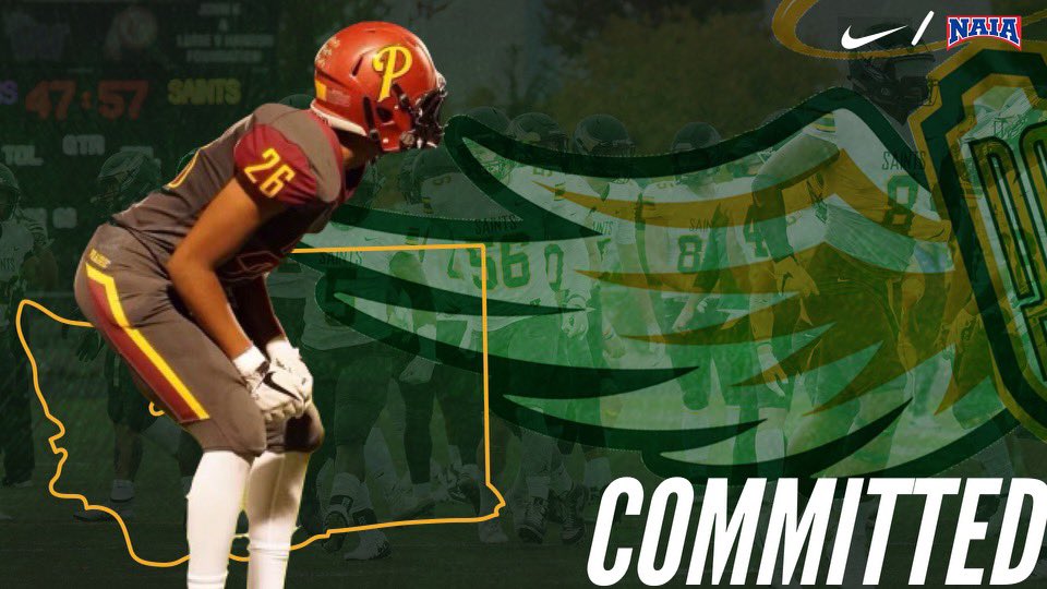 DionGarrett17's tweet photo. Committed!! 💚💛 @PCSaintFootball @CoachZim_PC @CoachPeck11 @PrairieFB @jamesy510 https://t.co/cCLxscygDu