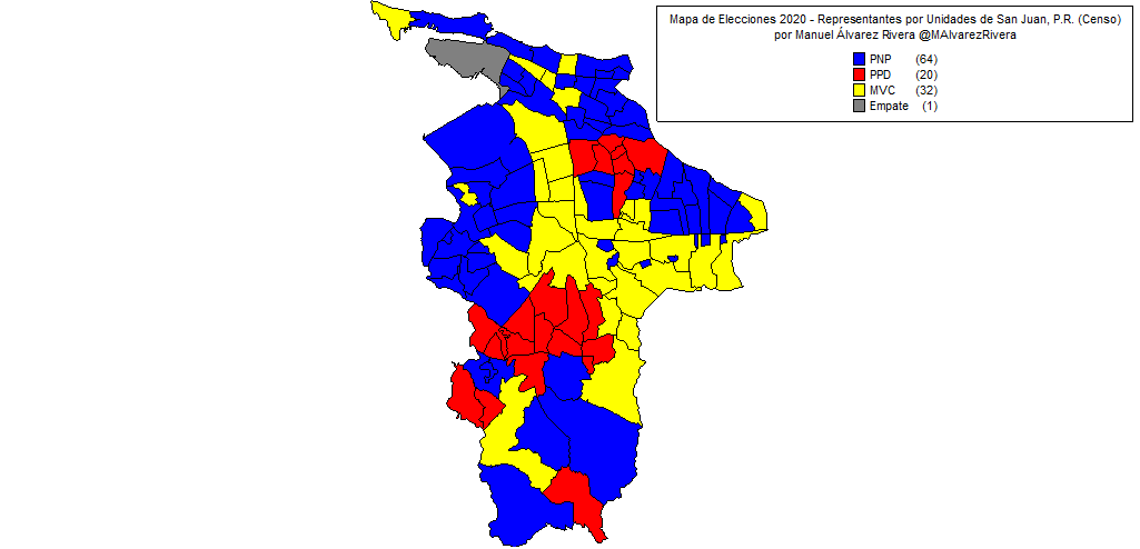 Los representantes por distrito: 5/