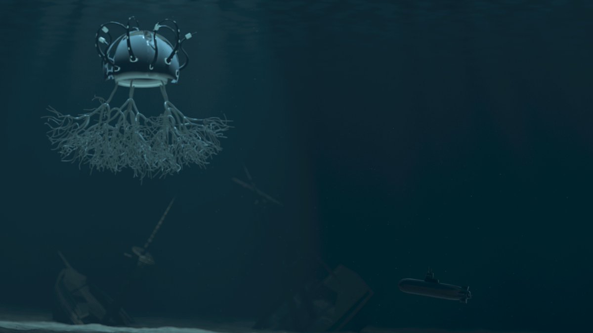 AnnaGameDev's tweet photo. My contribution to the Lovecraft Canon. Isn't he precious? Made him with #ProceduralArt in #Houdini ! @sidefx @redshift3d https://t.co/W4YuFFrNHr