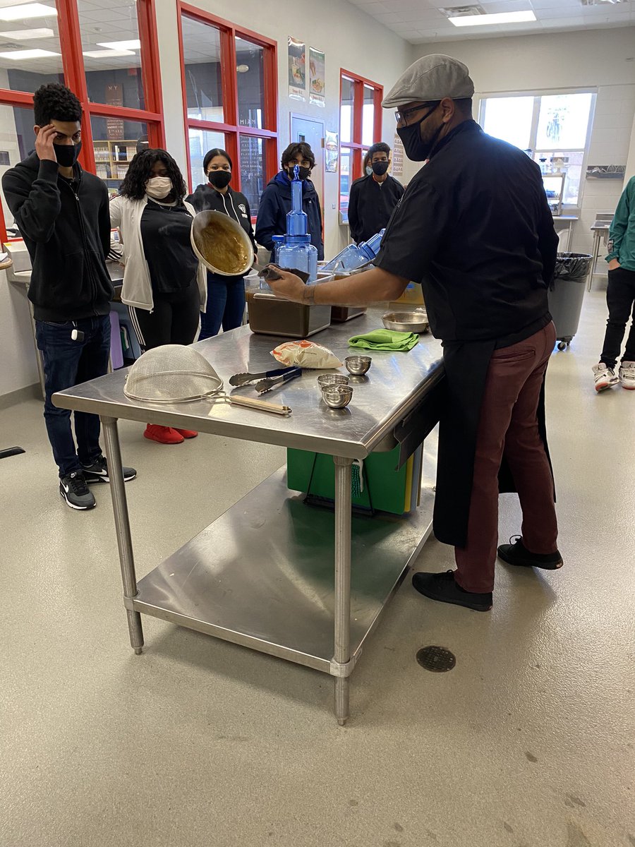 Today I learned that Gabriel in Chef Alamo’s culinary program at <a href="/poincianahigh/">Poinciana Eagles</a> earned his industry certifications and was admitted to <a href="/CIACulinary/">The CIA</a> Institute in New York! Great job Gabriel! Proving again CTE works! #CTE #ReppingTheP Enjoyed my visit today!
